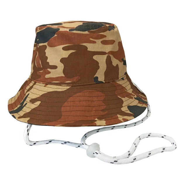 #142920C2 - Boonie hats de gabardina estampada