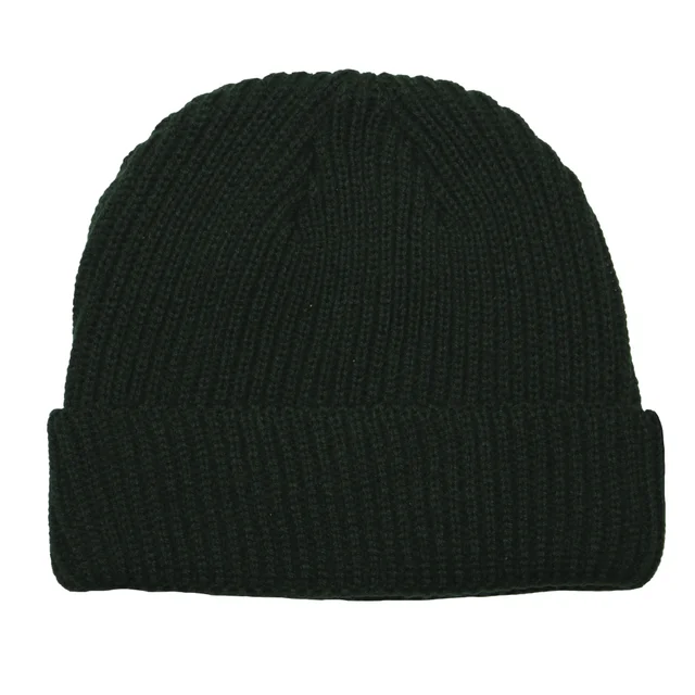#536000BT - Gorro canelón simple con puño ancho