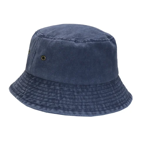 #142870NY - Bucket hat pigmentado prelavado marino