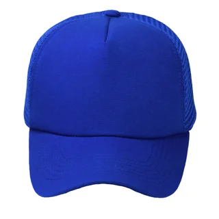 #106940RY - Gorra trucker  microcanvas de adulto visera curva con red rayada - Vista 2
