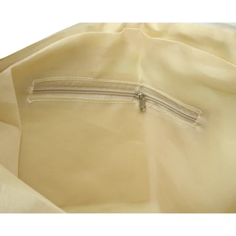 #271042WH - Tote bag puffer blanco