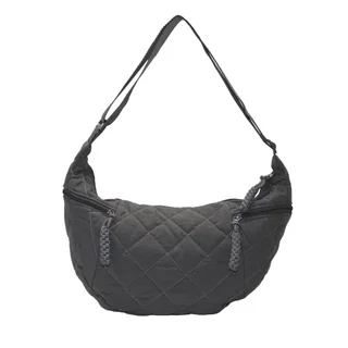 #271062GR - Tote bag puffer con cierres gris - Vista 1