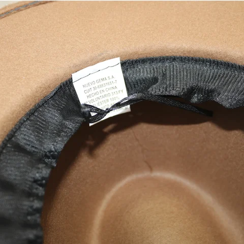 #231260KK - Cowboy simil de fieltro Caqui