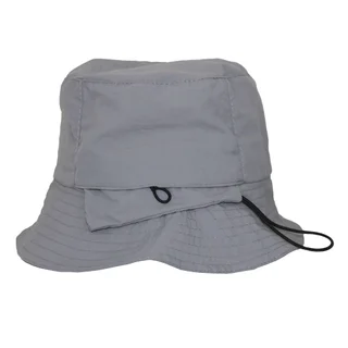 #143080gr - Piluso plegable de microfibra gris - Vista 3