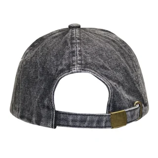 #108720BK - Gorra jean de adulto visera curva ajuste de hebilla - Vista 4