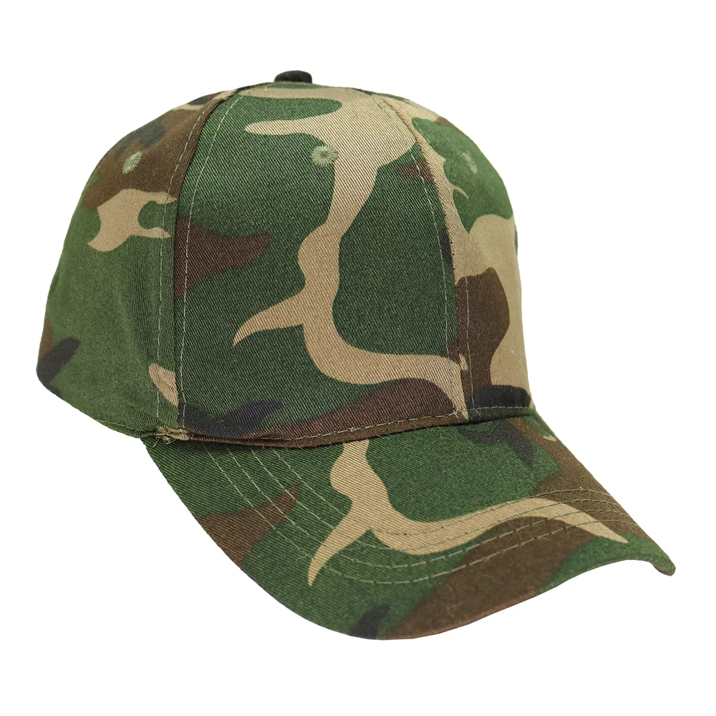 #10-386-0 - Gorra de gabardina camuflada militar