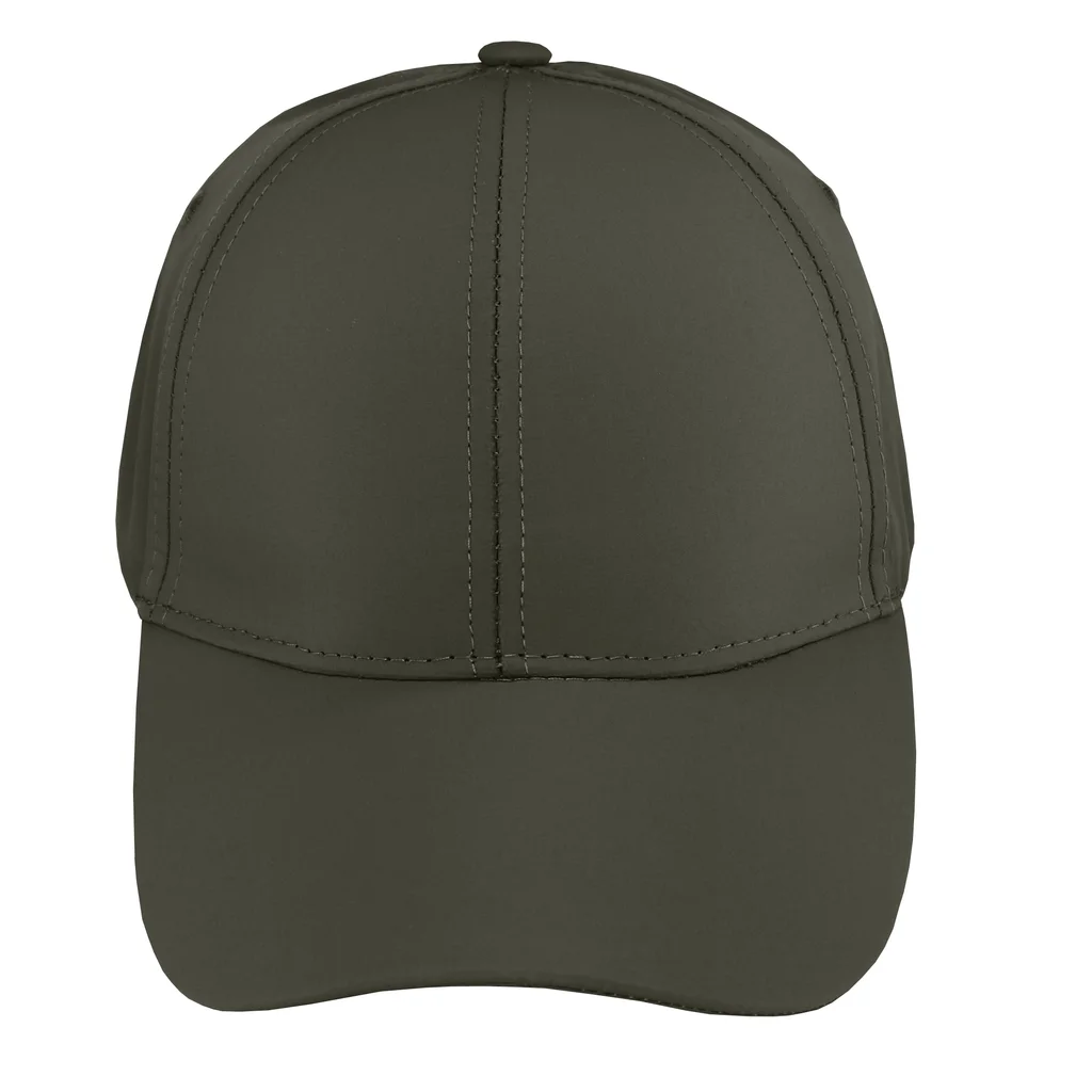 #108500MG - Gorra deportiva para adulto 6 gajos verde musgo