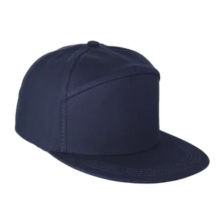 Gorra visera plana 7 paneles azul marino. - Vista 3