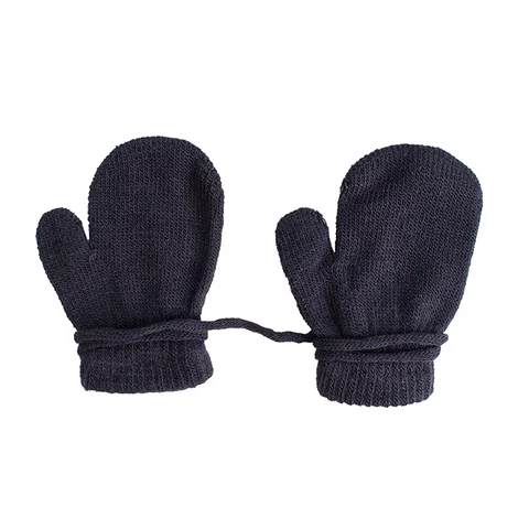 Mitón con cordón de bebé