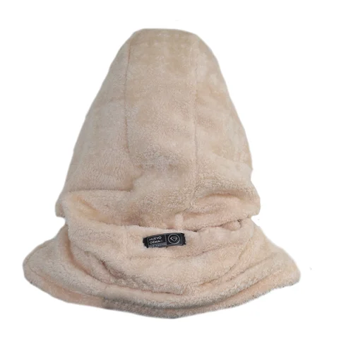 Capucha Peluche Rosa