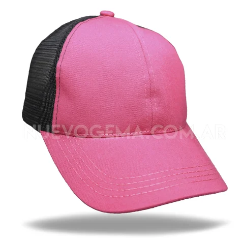 Gorra trucker premium 6 gajos visera curva