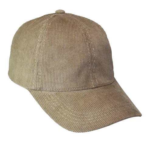 #108640BG - Gorra de adulto visera curva en corderoy