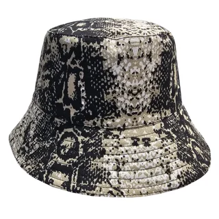 #143120re - Chambergo reversible gabardina animal print - Vista 1