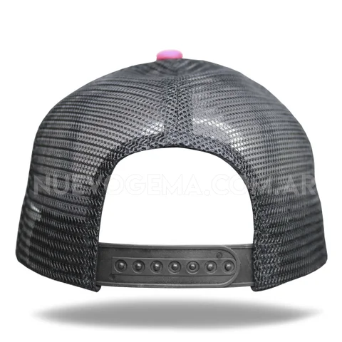 Gorra trucker premium 6 gajos visera curva