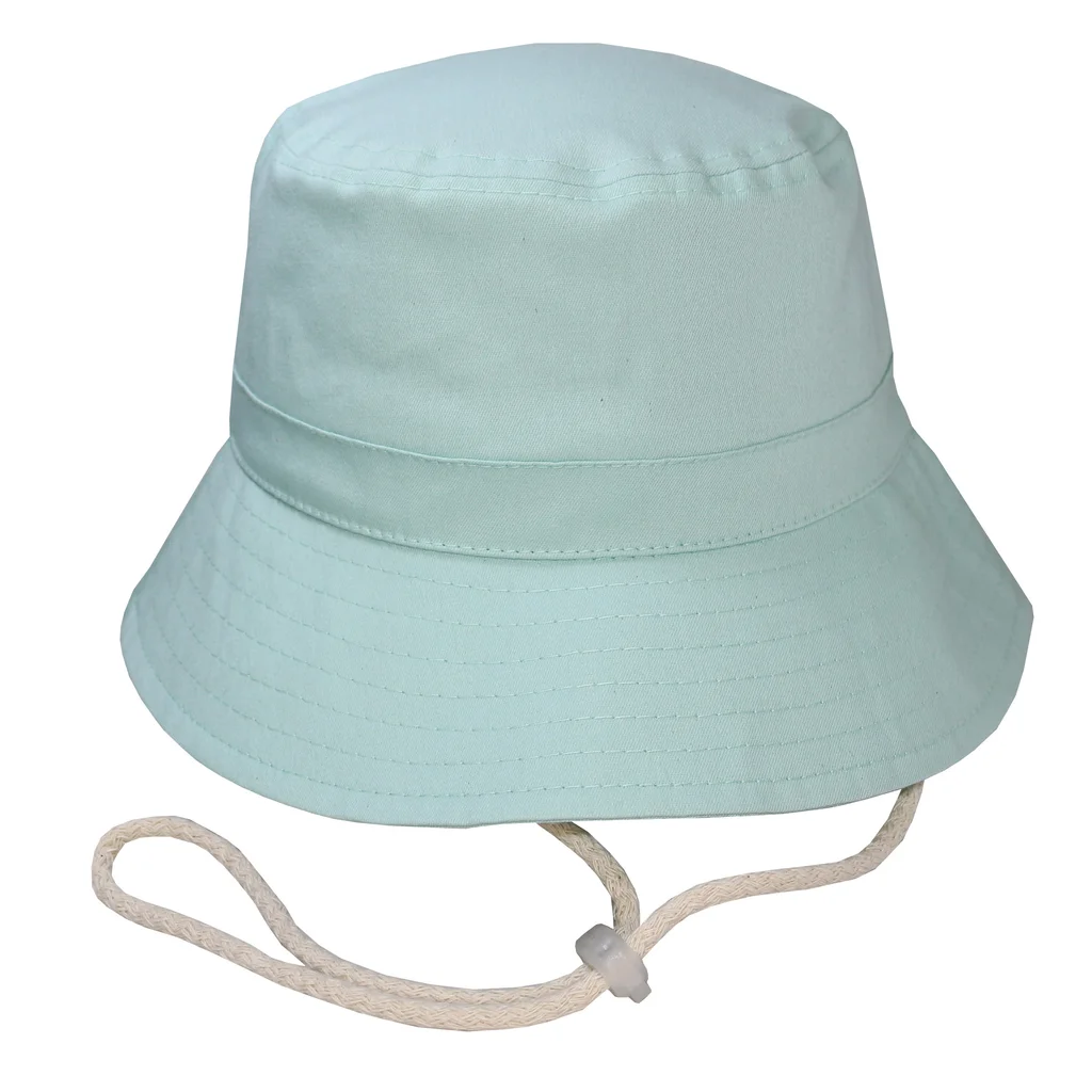 #401520VEIAAQP - Bucket hat con cordón en gabardina agua.