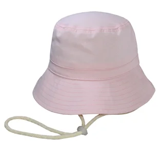 #401524VEIARSBP - Bucket hat con cordón en gabardina rosa bebe - Vista 1