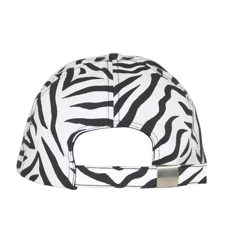 #107960AD - Gorra de gabardina animal print