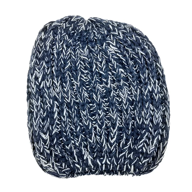 GORRO TEJIDO RUSTICO DE DAMA SIN PUÑO
