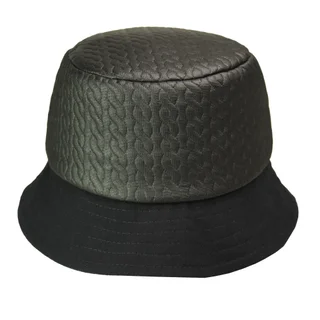 #143032BK - Chambergo matelasse ala de gabardina negro. - Vista 1