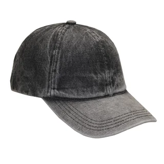 #108720BK - Gorra jean de adulto visera curva ajuste de hebilla - Vista 3