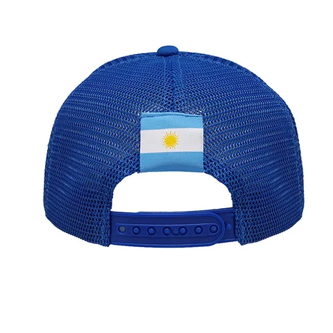 Gorra Trucker de adulto Argentina visera curva.