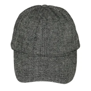 #108840BK - Gorra 6 gajos espigada negra - Vista 2