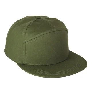 #108410MGMGMG - Gorra visera plana 7 paneles  verde militar. - Vista 3