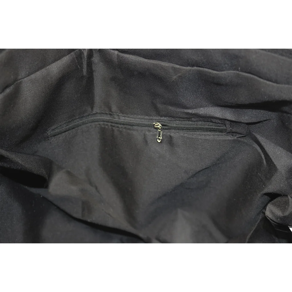 #271042BK - Tote bag puffer negro