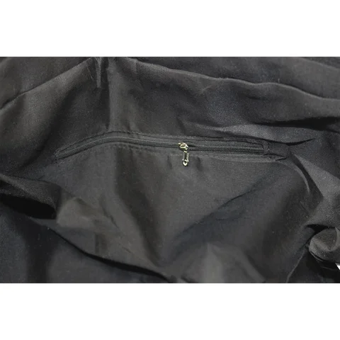 #271042BK - Tote bag puffer negro