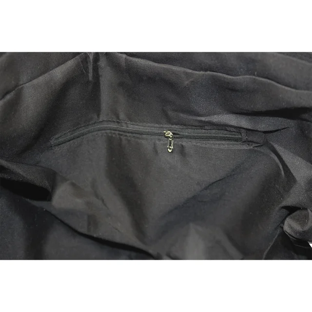 #271042BK - Tote bag puffer negro