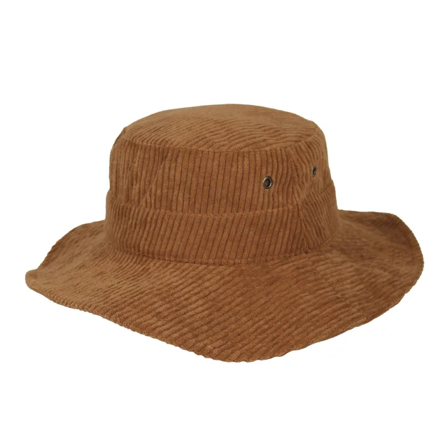 #143110MR - Chambergo de corderoy ala ancha marron