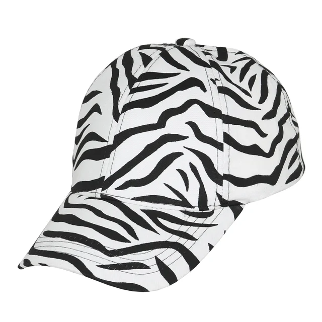 #107960AD - Gorra de gabardina animal print