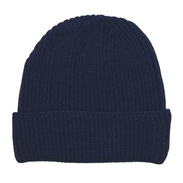#536000NY - Gorro canelón simple con puño ancho