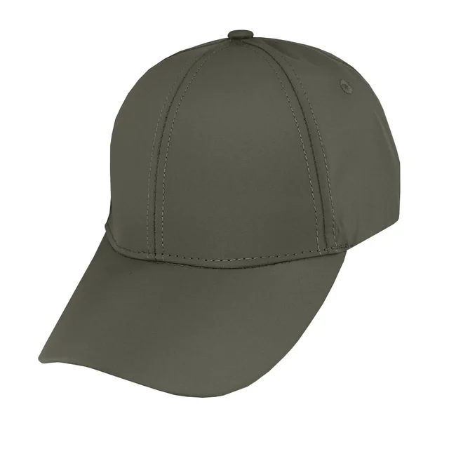 #108500MG - Gorra deportiva para adulto 6 gajos verde musgo