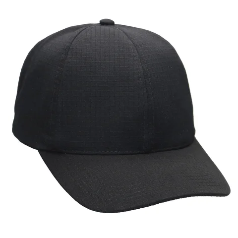 #108680BK - Gorra visera curva ripstop de adulto