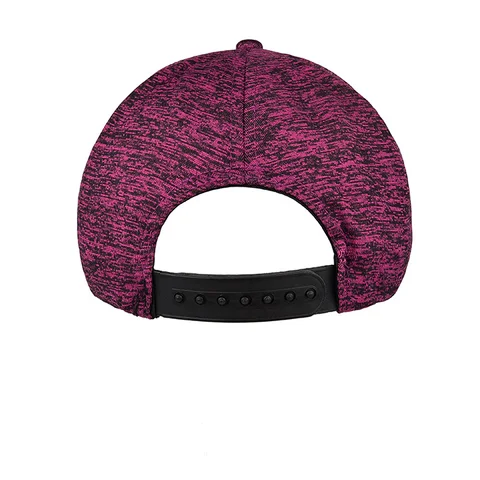 Gorra para adulto melange con visera plana