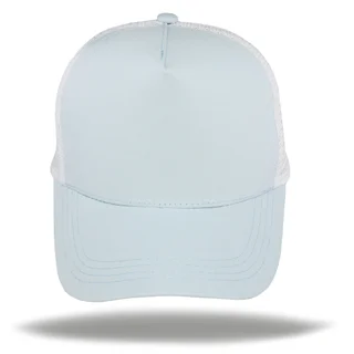 #108372CLWH - Gorra trucker premium 5 gajos visera curva - Vista 2