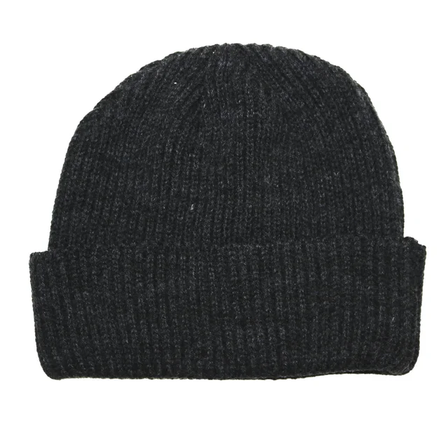 #536000DG - Gorro canelón simple con puño ancho