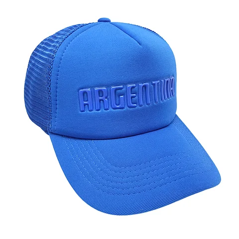 Gorra Trucker de adulto Argentina visera curva.