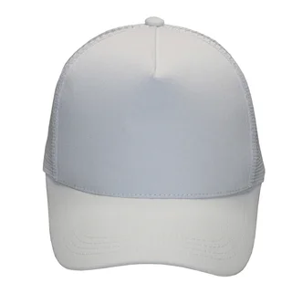 #108130WHWHWH - Gorra trucker premium 5 gajos visera curva - Vista 2