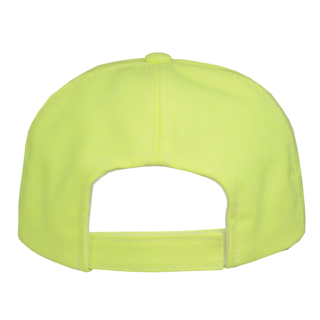 #108230AF - Gorra de Algodon 6 Gajos Fluor