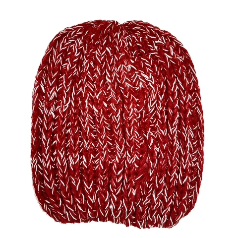 GORRO TEJIDO RUSTICO DE DAMA SIN PUÑO