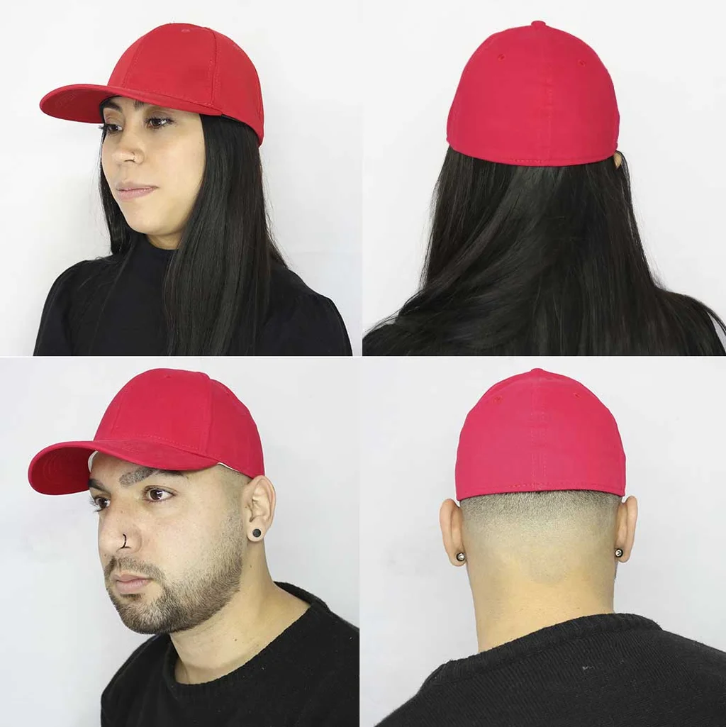 #10513RD - Gorra Elastizada Visera Curva