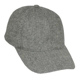 #108840GR - Gorra 6 gajos espigada gris - Vista 3