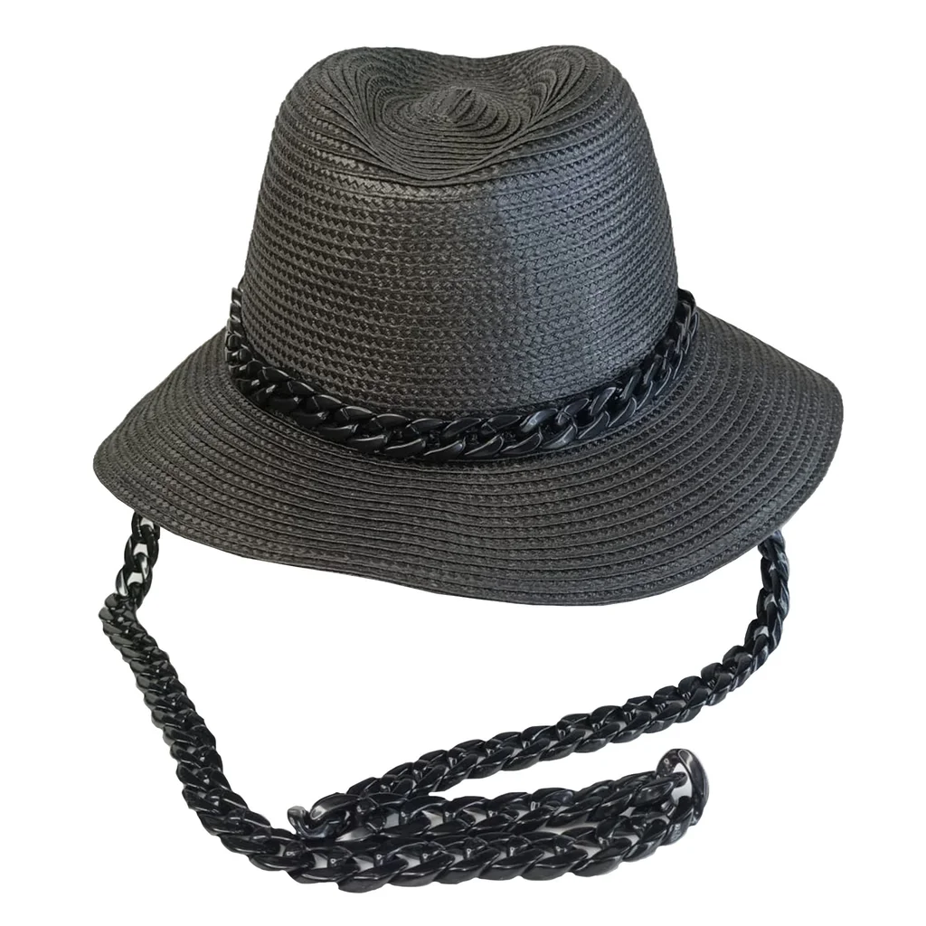 #241252bk - Sombrero indiana de poliéster