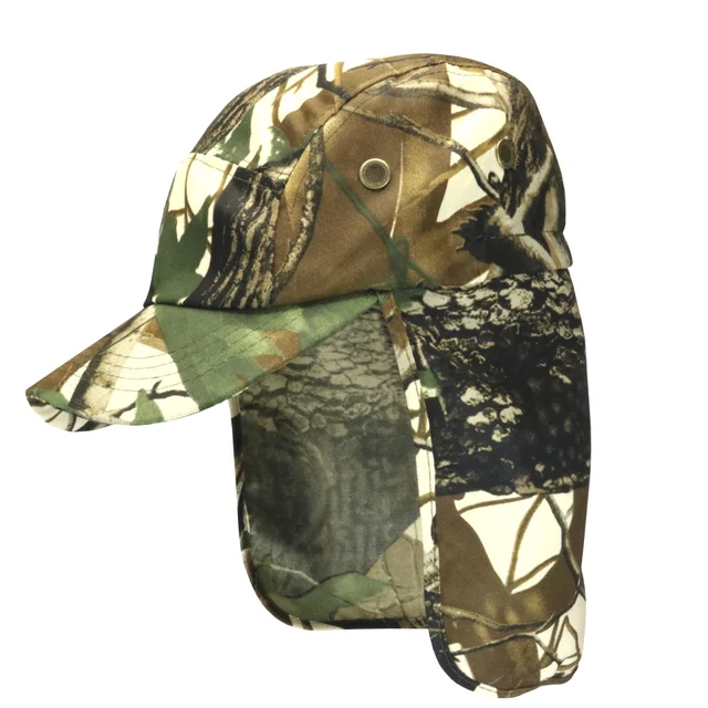 #107881cc - Gorra legionario camuflada de bosque con cubre nuca--107881cc