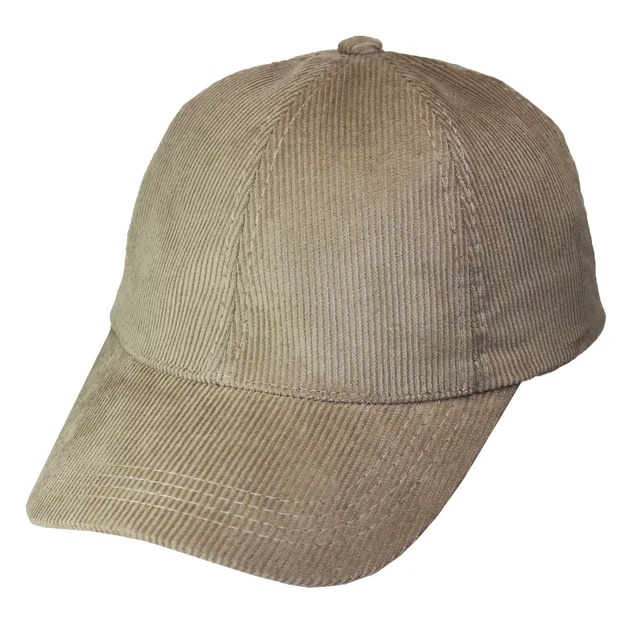 #108640BG - Gorra de adulto visera curva en corderoy