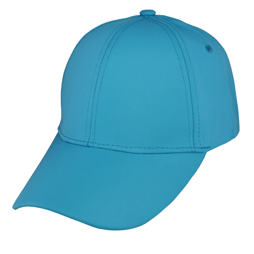 #108500TQ - Gorra deportiva para adulto 6 gajos turquesa