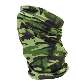 BANDANA MULTIUSO LISA UNISEX CAMUFLADO MILITAR VERDE - Vista 1