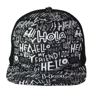 #351101VEIASBNE - Gorra trucker sublimada visera semi curva. - Vista 3
